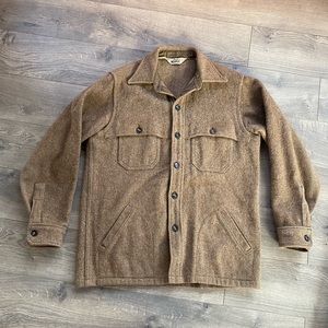 Vintage Woolrich Mackinaw jacket shirt wool halibut jacket